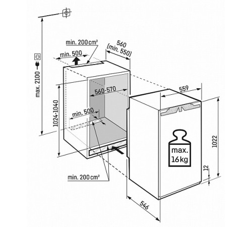 Холодильник LIEBHERR IRBbi 4050