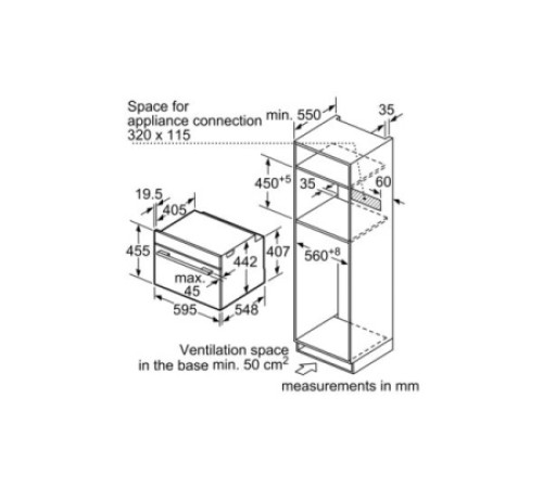 Электрический духовой шкаф SIEMENS CM633GBS1