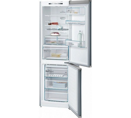 Холодильник Bosch KGN36KL35 серебристый