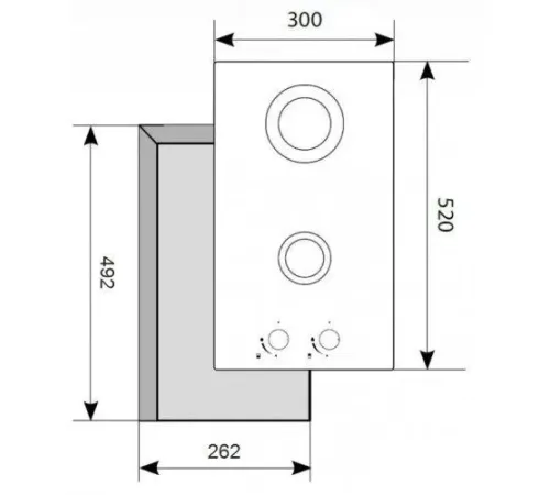 Варочная поверхность AKPO PGA 302 FGC2 BL