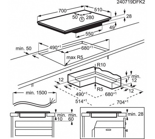 Варочная поверхность AEG IKE74441IB