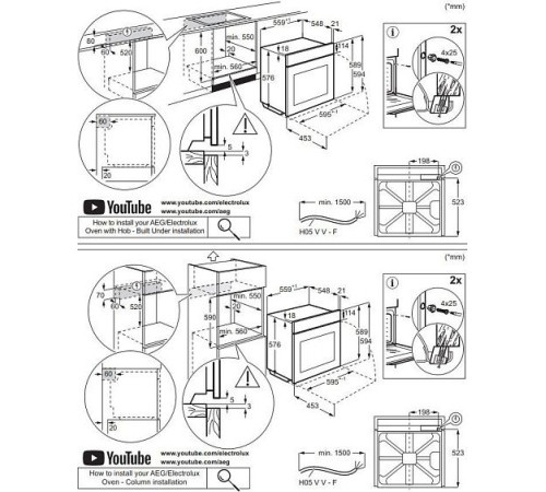 Духовой шкаф ELECTROLUX EOA5220AOV