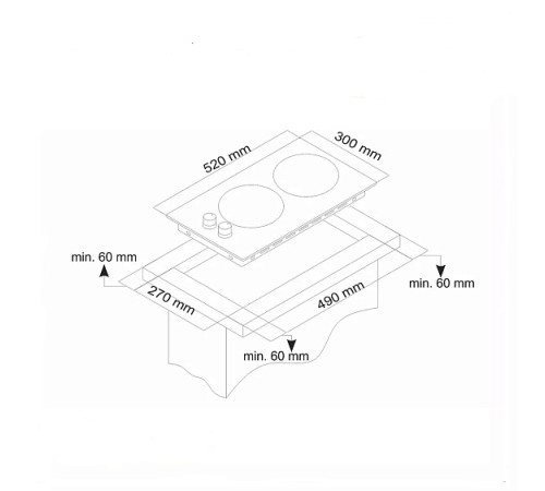 Варочная поверхность SIMFER H30V20L516