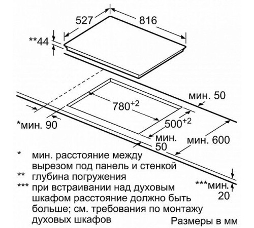 Поверхность BOSCH pkc 875n14d