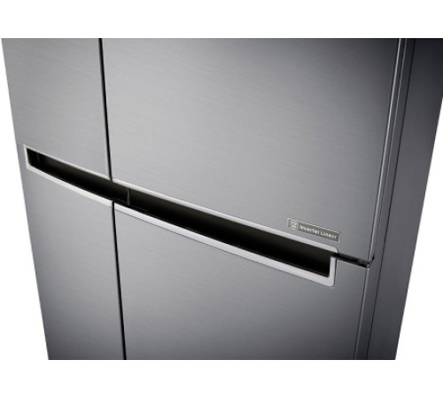 Холодильник LG GS-B760PZXZ нержавеющая сталь