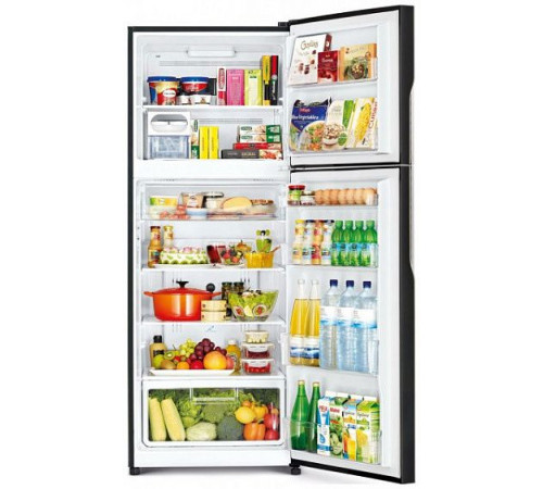 Двухкамерный холодильник HITACHI r-vg 472 pu3 gbw