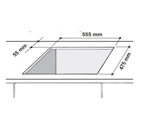 Поверхность HOTPOINT-ARISTON 641 PKLL D2/IX/HA