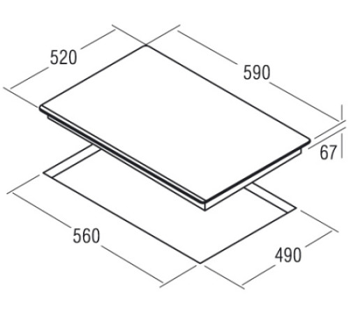 Электрическая поверхность CATA T 604/A