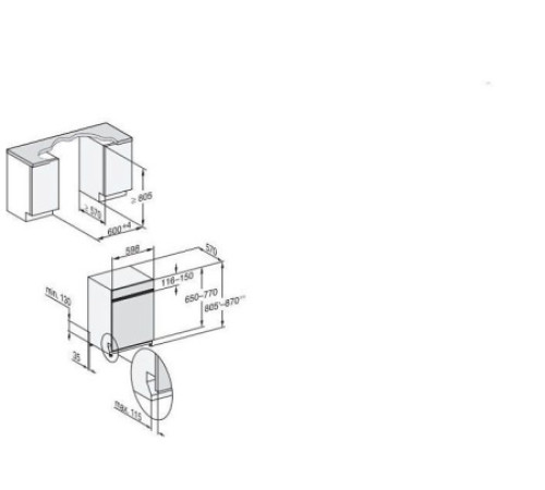 Посудомоечная машина MIELE G 5210 SCI NR