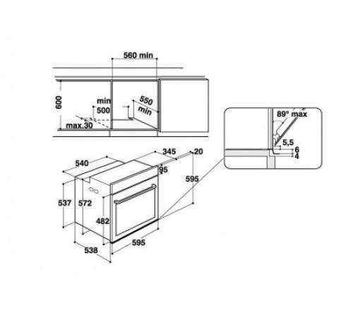 Духовой шкаф HOTPOINT-ARISTON FI7 864 SH IX/HA