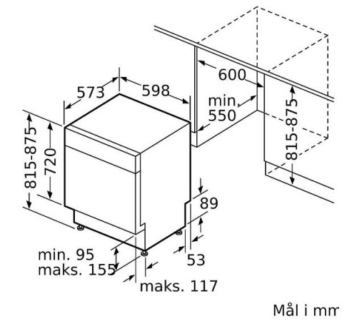 Посудомоечная машина BOSCH SMU2HVW20S
