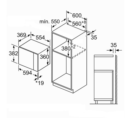 Микроволновая печь BOSCH BEL554MB0