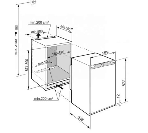 Холодильник LIEBHERR SIBa20i 3950