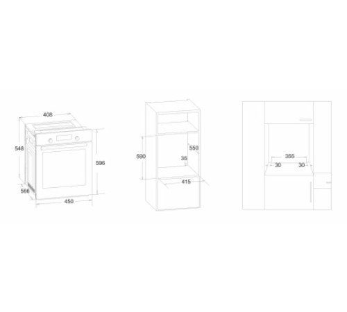 Духовой шкаф SIMFER B4EW56016