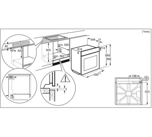 Духовой шкаф ELECTROLUX COE7P31B