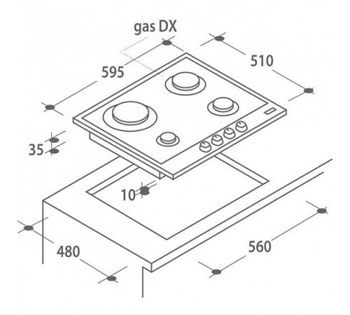 Поверхность CANDY clg 64 pn