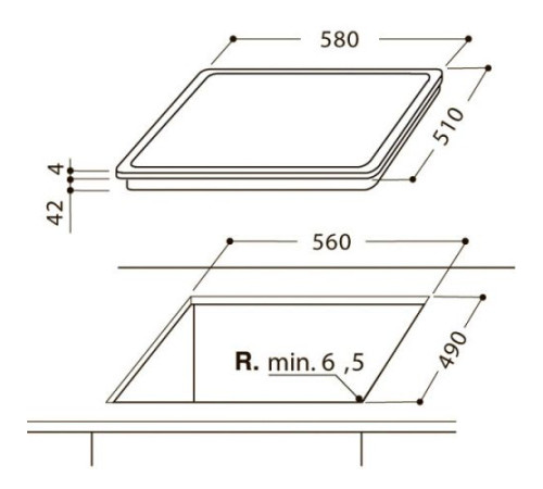 Варочная панель HOTPOINT-ARISTON HR 632 B