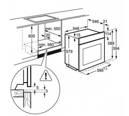 Духовой шкаф AEG BCR748380B