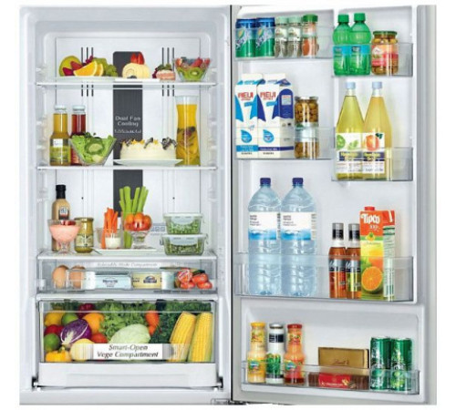 Холодильник HITACHI R-B 502 PU6 GPW белое стекло