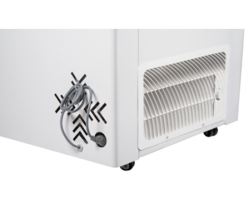 Морозильник-ларь Frostor Gellar FG 350 C красный