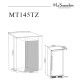 Винный шкаф LA SOMMELIERE MT145TZ