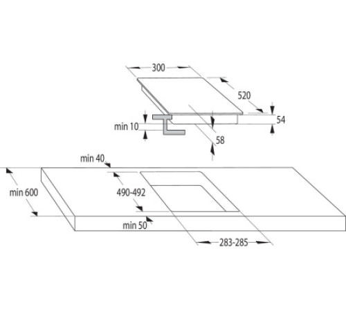 Варочная поверхность GORENJE GI3201BC