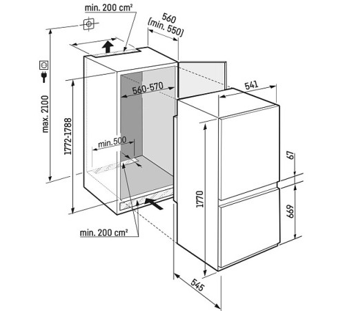 Холодильник LIEBHERR ICNSe 5103