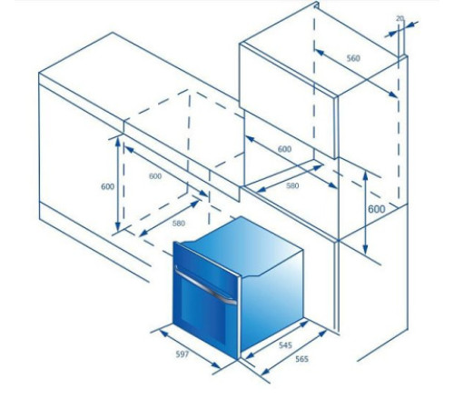 Духовой шкаф HAIER HOQ-P16AN5GB
