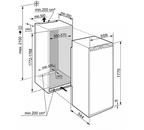 Холодильник GORENJE NRK 6191 GHX