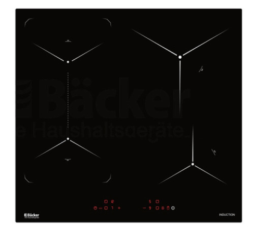 Варочная поверхность BACKER BIH604-1T-S4 Black