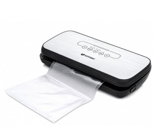 Вакуумный упаковщик KITFORT КТ 15022 черныйсерый