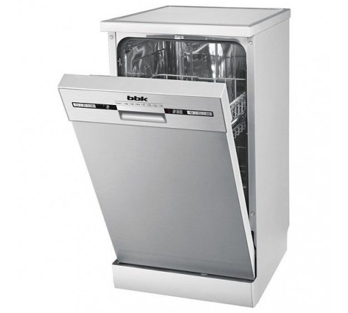 Посудомоечная машина BBK 45-DW119D серебро