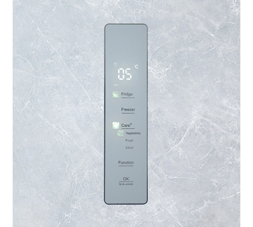 Холодильник CENTEK CT-1743 White Stone