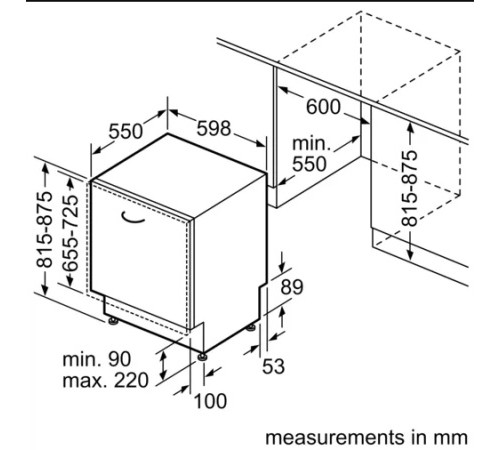 Посудомоечная машина NEFF S187TC800E