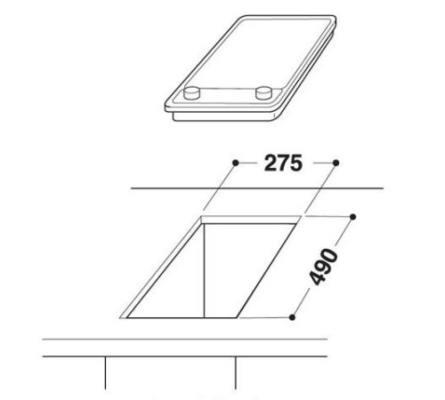 Поверхность WHIRLPOOL akt 352 ix