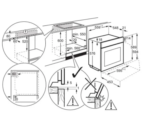 Духовой шкаф ELECTROLUX LOE8F38Z