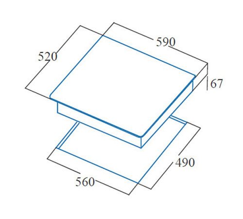 Варочная поверхность CATA TNG 6004