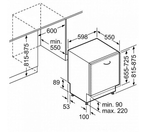 Посудомоечная машина BOSCH SMV88TX46E
