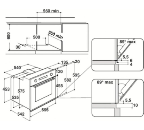 Духовой шкаф WHIRLPOOL  akz6270/ix