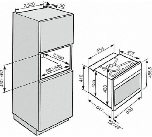 Духовой шкаф MIELE H6800BPX BRWS бриллиантовый белый