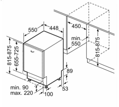 Посудомоечная машина NEFF S857ZMX09E