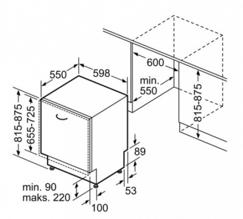 Посудомоечная машина BOSCH SMV6ECX69E