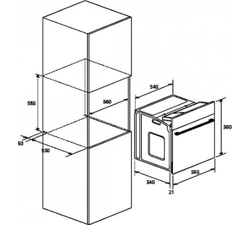 Духовой шкаф BELTRATTO fsp 6570b