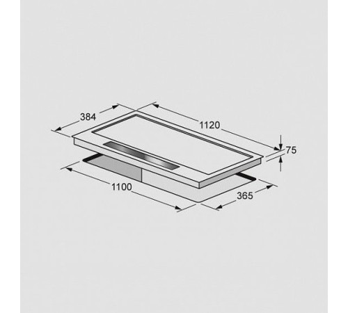 Варочная поверхность Fulgor Milano CPH 1124 G WK TC нержавеющая сталь