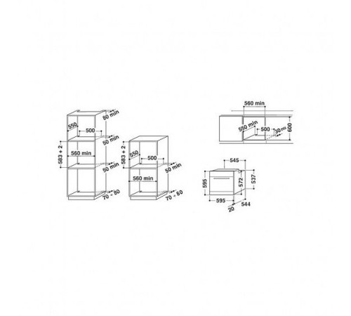 Духовой шкаф WHIRLPOOL AKZ96230NB