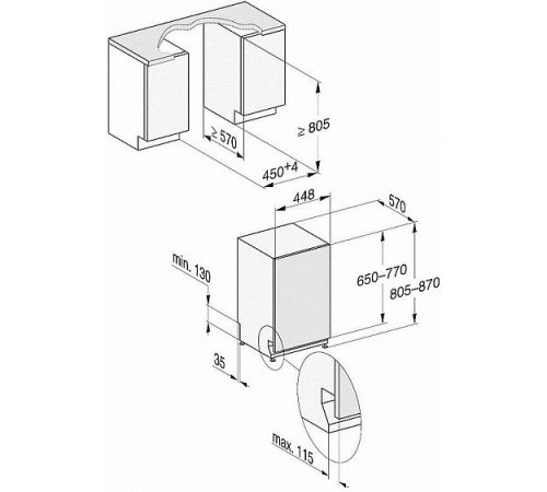 Посудомоечная машина MIELE G 5690 SCVi
