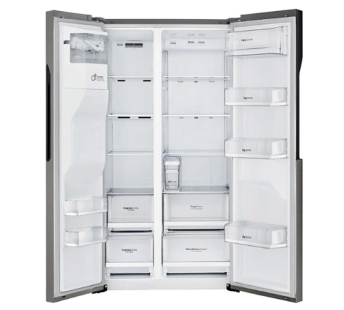 Холодильник LG GS-L361ICEZ нержавеющая сталь