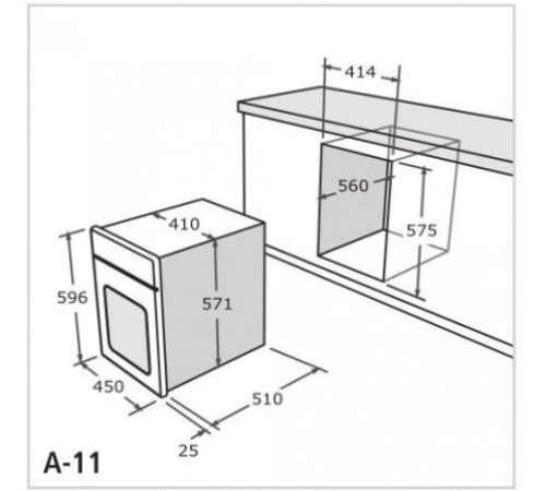Духовой шкаф NARDI fex 2537 n
