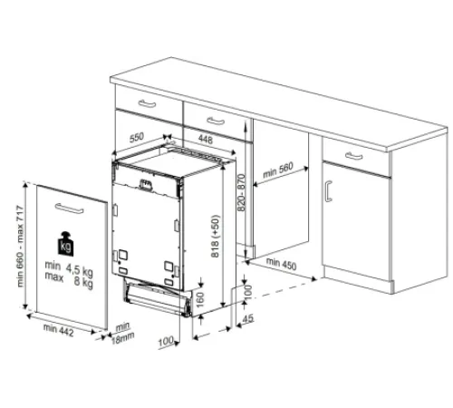 Посудомоечная машина GRUNDIG GSVP4151Q