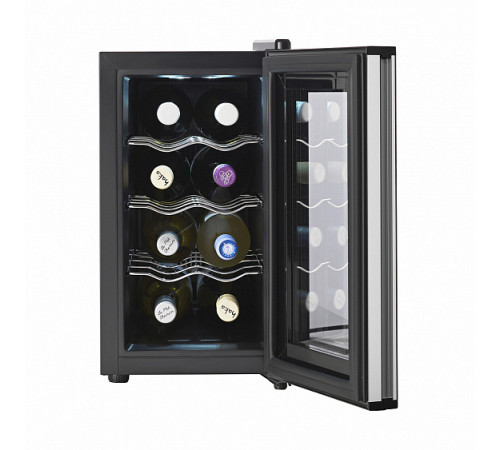 Винный шкаф TESLER WCV-080 SILVER